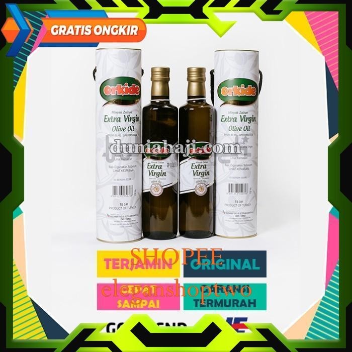 

ZAITUN ORKIDE EXTRA VIRGIN 500ML PRODUK BAHAN BERKUALITAS TINGGI !!