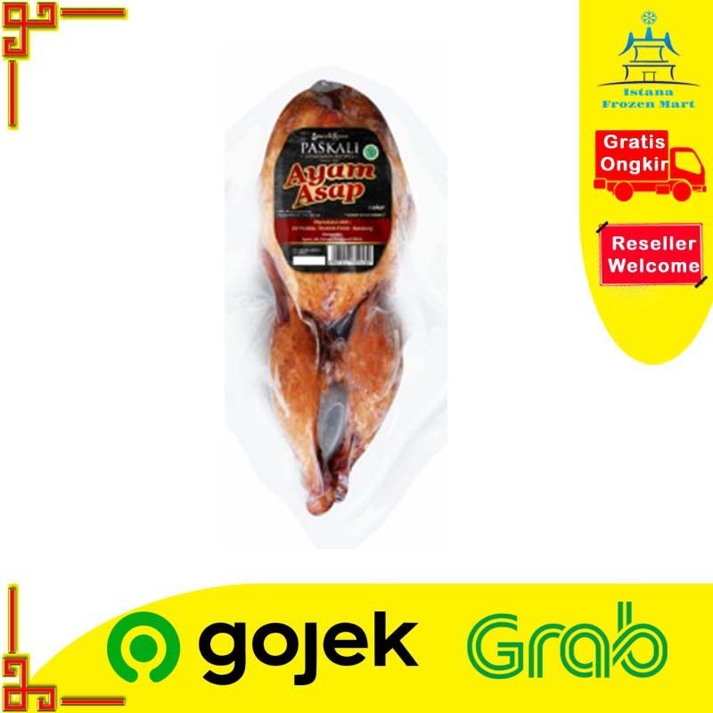 

Ayam Asap 1 Ekor PASKALI Smoked Chicken 500 GR