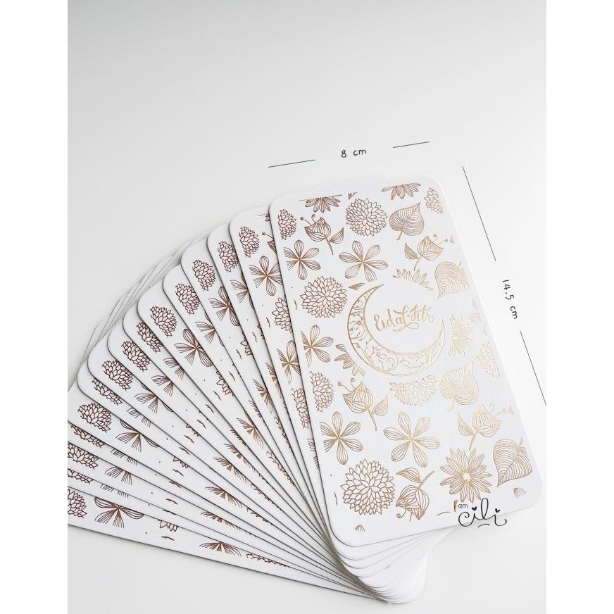 ~~~] (HTIF062)TAG ucapan idul fitri lebaran BULAN GOLD