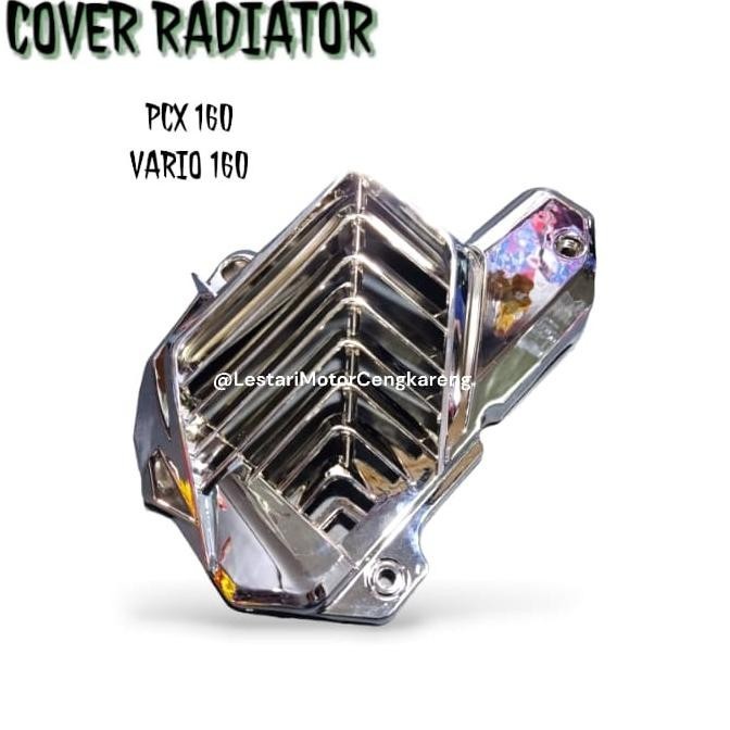COVER RADIATOR PCX 160 CHROME COVER RADIATOR VARIO 160 CHROME