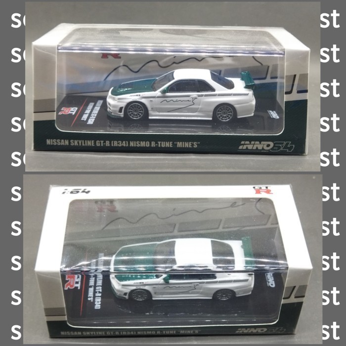 FLASH SALE INNO64 INNO NISSAN SKYLINE GT-R R34 NISMO R-TUNE MINE'S TERBARU