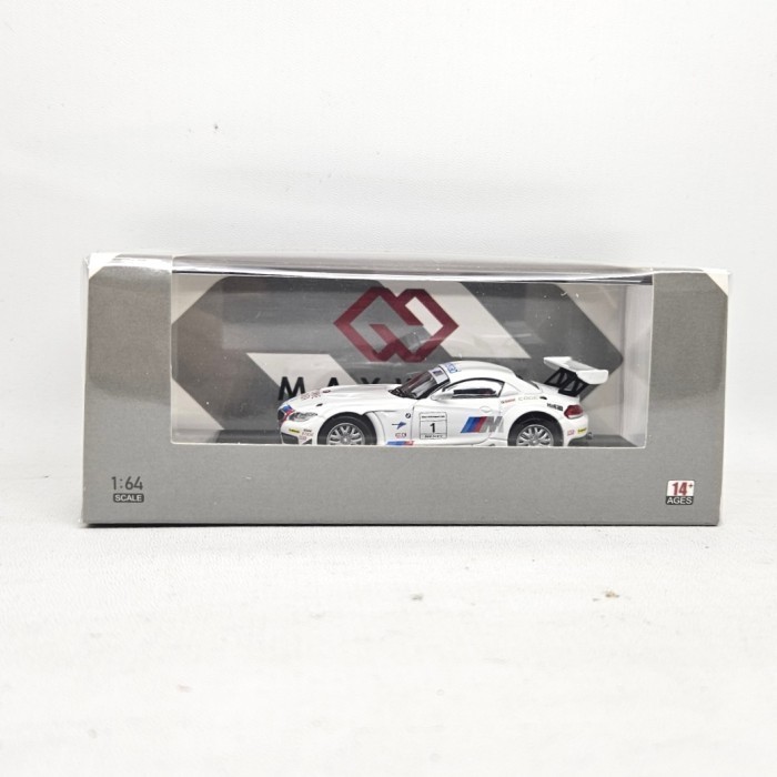 PROMO MAXWELL 1/64 BMW Z4 GT3 WHITE (DIECAST) TERBARU