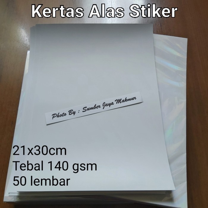 

Terlaris Kertas Alas Stiker - Tebal 140 Gsm Promo Terbaru