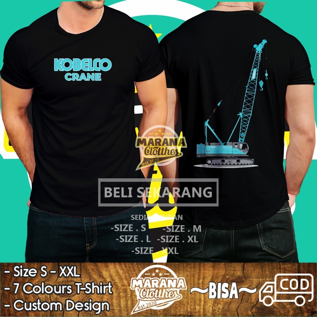 Kaos Kobelco Crane DB Kaos Distro
