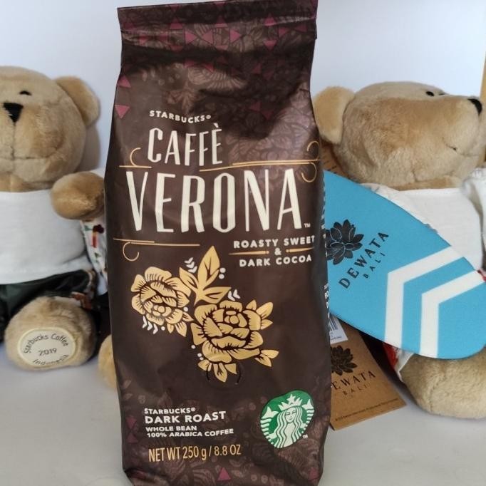 

Kopi Starbucks Caffe Verona Coffee Whole Bean