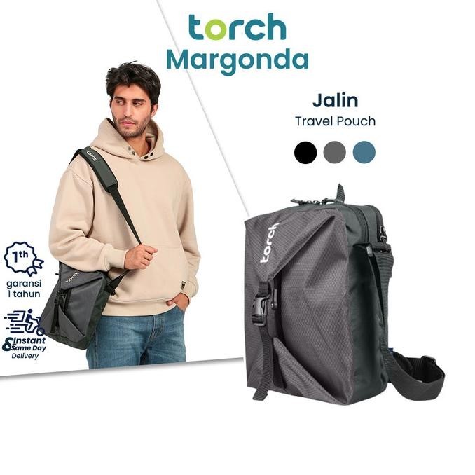 Torch Jalin Sling Bag Tas Selempang Pria Wanita Jaket Tablet Outdoor Xadeerxa