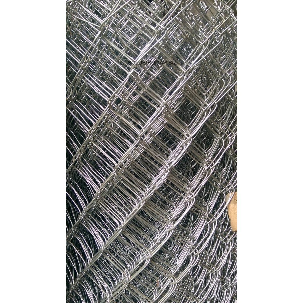 Ready stock] KAWAT PAGAR HARMONIKA TINGGI 2 METER PANJANG PERMETER ANYAM ANYAMAN