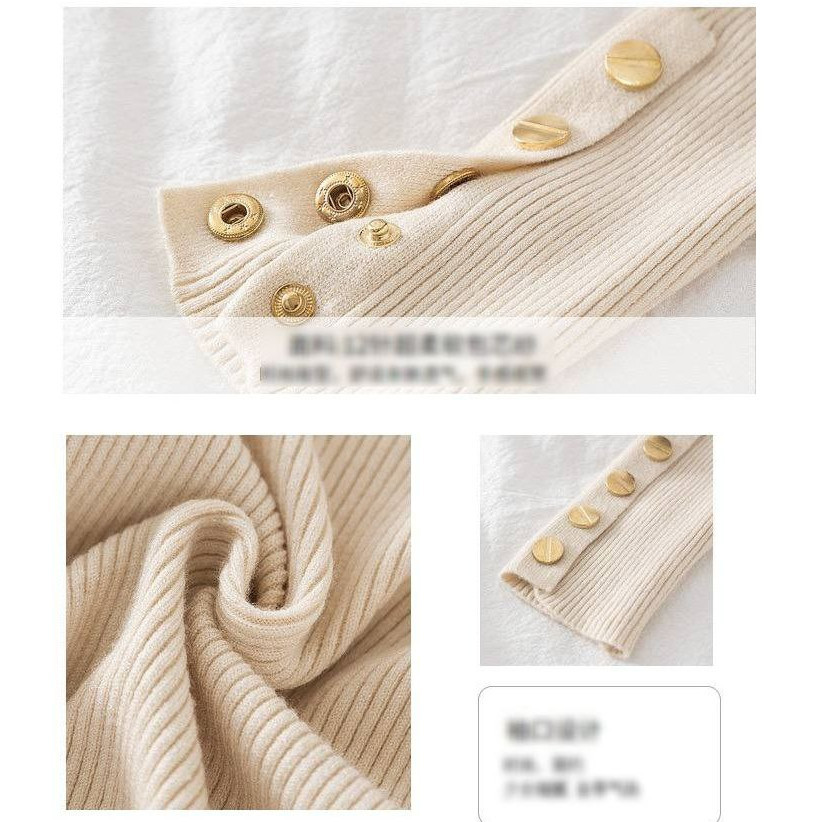 [COLD COLLECTIONS] VERSI JUMBO button knit import baju rajut JUMBO import premium rajut inara jumbo