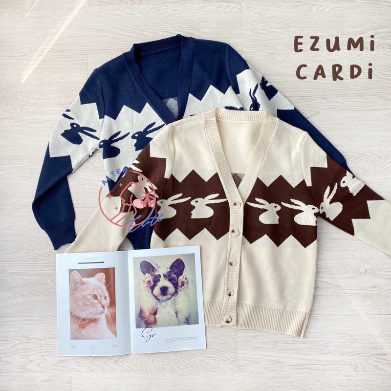 [COLD COLLECTIONS] alter.cloth - EZUMI CARDI Atasan Wanita Lengan Panjang Longsleeve Kardigan Korea