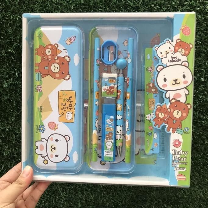 

New Stationary Set Kotak Pensil Anak Set Stationery Terbaik
