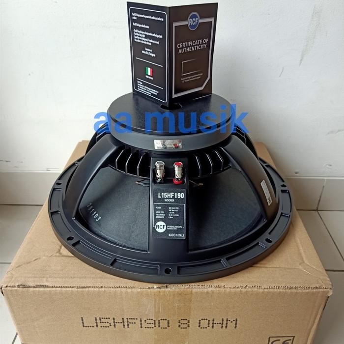 SPEAKER COMPONENT RCF L15HF190 KARAKTER WOOFER 15 INCH TERBARU