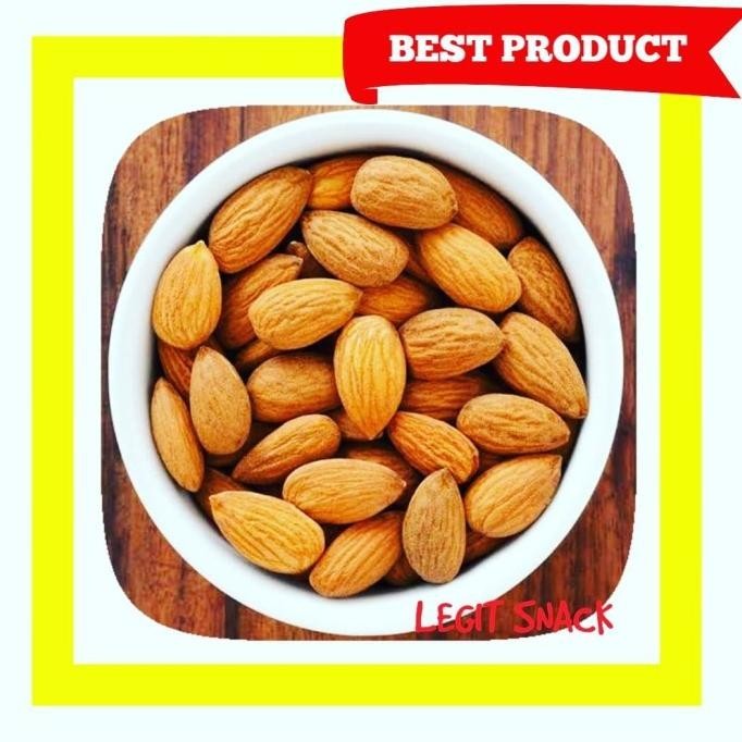 

Best Sales Kacang Almond Kupas Original / Almon Panggang Murah 250Gr Terbaik