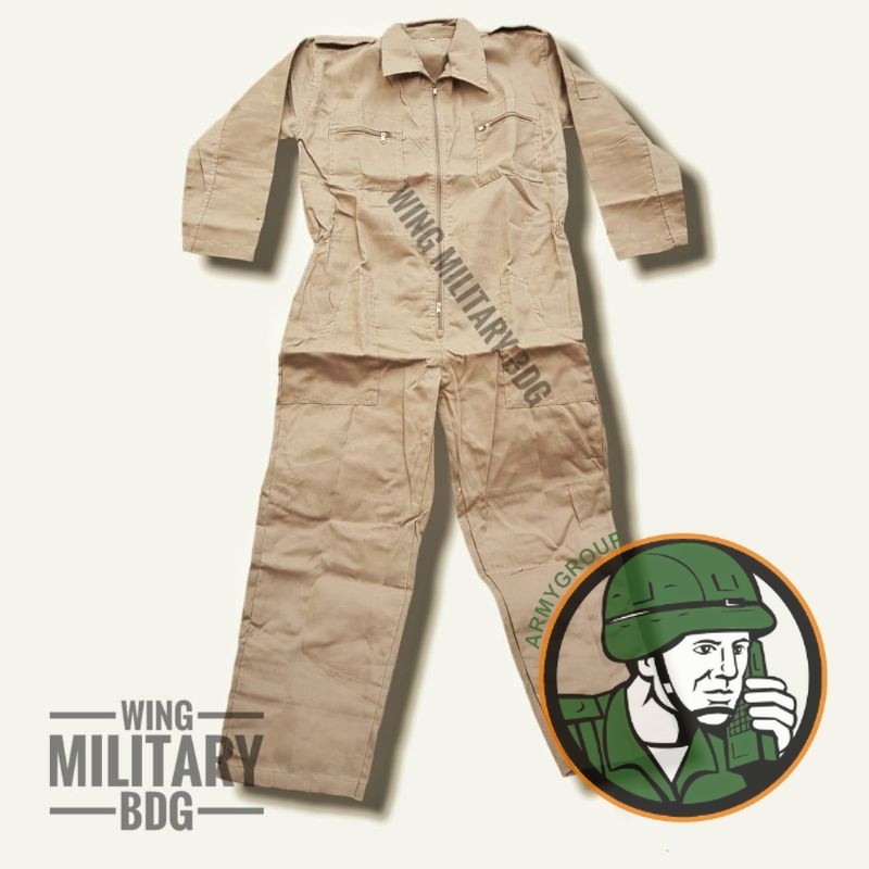 [FRESH STYLE] GET IT NOW Wearpack / Katelpak / Coverall seragam bengkel / baju kerja