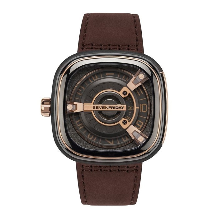 SEVENFRIDAY M2/02 Official Jam Tangan Rose Gold Revolution M-Series