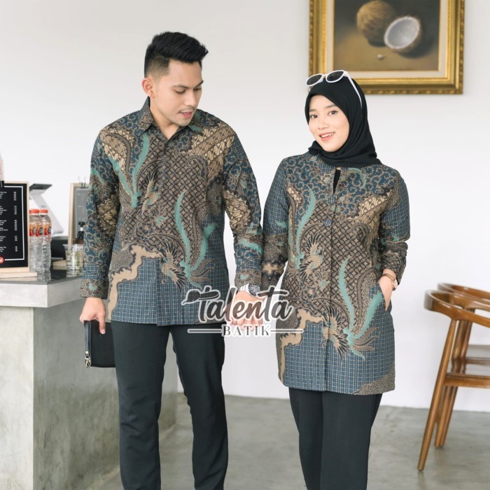 Batik Couple Keluarga Ern Jumbo Batik Pesta/Kantor