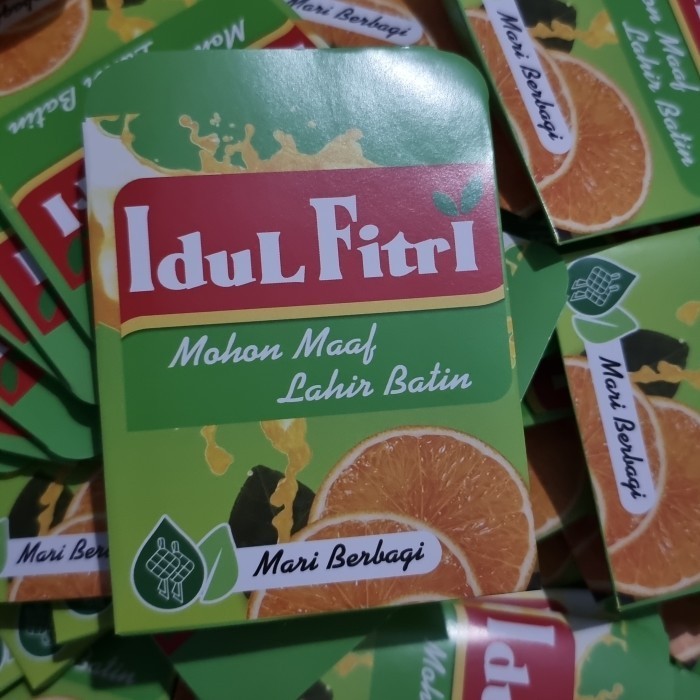 

Amplop Lebaran Nutrisari Per Pack 10 Lembar