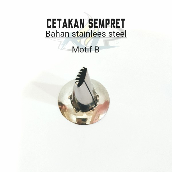 

Cetakan Kue Kering Semprit, Cetakan Semprit Bahan Stainless