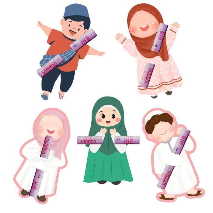 

Amplop Lebaran Character - Amplop Peluk
