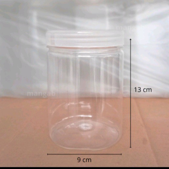 

Toples Kue Kering 800Ml Model Tabung Silinder Tutup Ulir Bahan Plasti