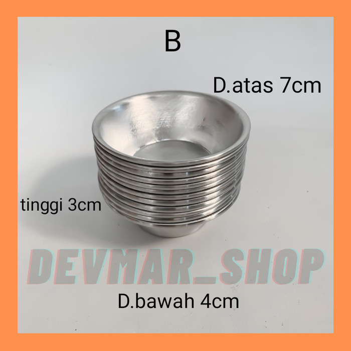 

Cetakan Kue Lu Kukus Muffin Pendek Bahan Alumunium Tebal Isi 12Pcs