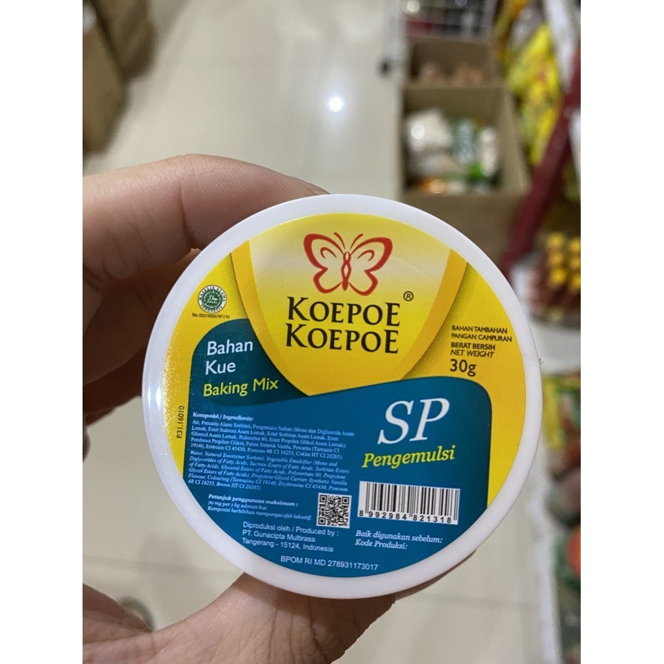 

Sp Pengemulsi Cap Koepoe 30 Gr Baking Mix Bahan Kue