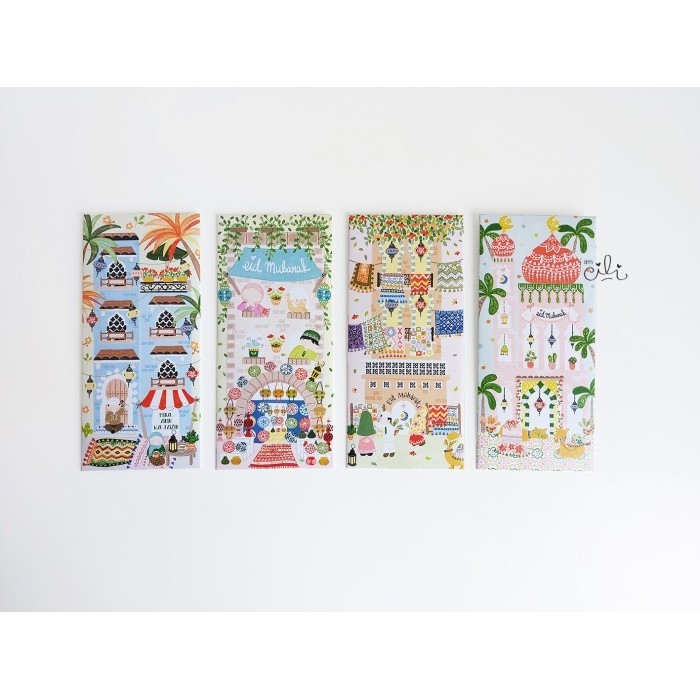 

Angpao Amplop Lebaran Idul Fitri Series 4 Model Mix Isi 12