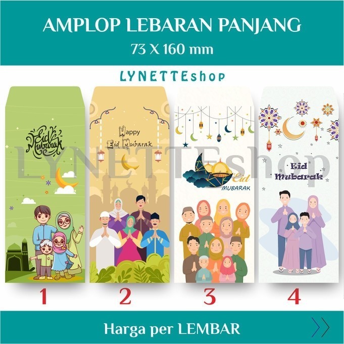 

Lynetteshop - Amplop Lebaran Panjang Edisi
