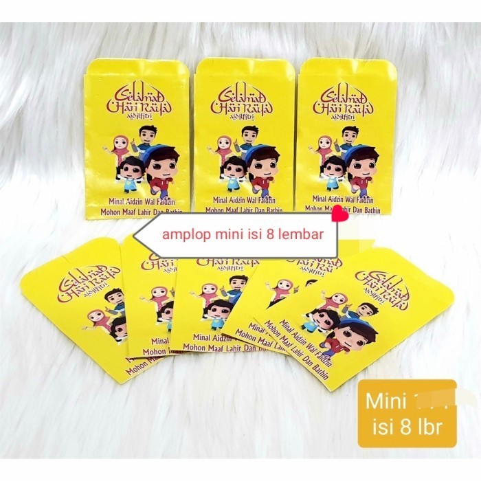 

Amplop Lebaran Idul Fitri / Angpao Lebaran / Amplop Mini