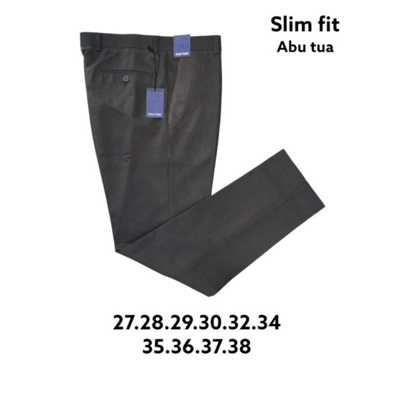 [MADE BY QUALITY] celana formal pria Stanley adam slim fit Wajib Baca Deskripsi