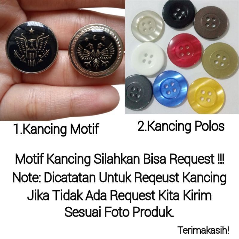 [MADE BY QUALITY] Jas Koko Pria dewasa / Jas Mandarin / Jasko Biru Muda