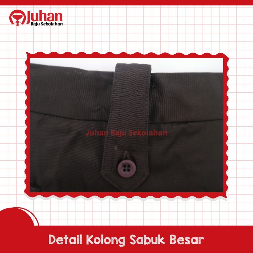 [MADE BY QUALITY] Celana PDSUS Polri Celana PDH Polri Celana Polisi Celana Kerja Celana PDH Coklat