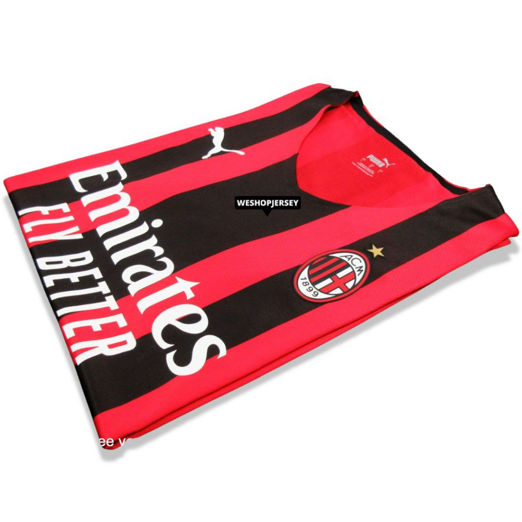 [SPECIAL EDITION] Baju Bola Ac Milan Player Issue 2021 2022 Jersey Milan Home 21/22