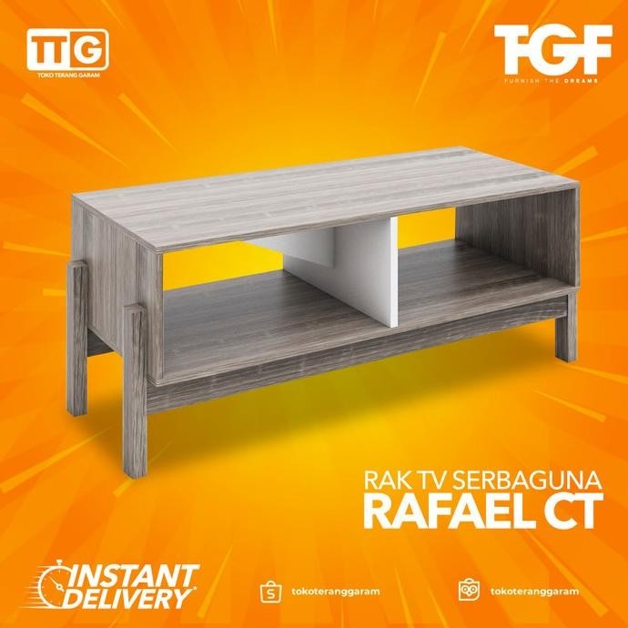 Tgf Meja / Rak Tv Serbaguna Minimalis Coffee Table Rafael Ct 90 Cm Burgerxaxa