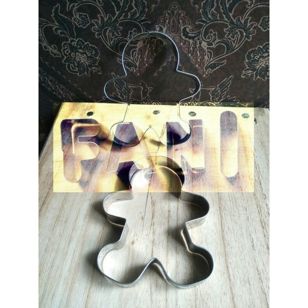 Jual Cookie Cutter/Karakter Orang/Cetakan Kue Kering Impor Cookies Orang Hot Sale