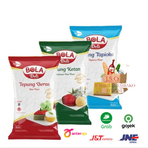 

Bola Deli Tepung All Varian / Beras / Ketan / Tapioka 036