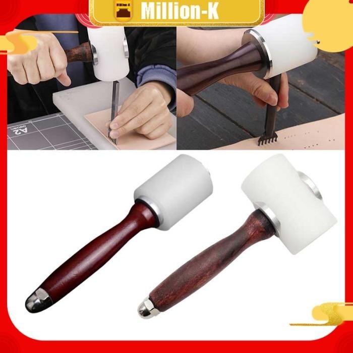 

Leather Carving Hammer Nylon Hammer Diy Craft Cowhide Punch Cutting