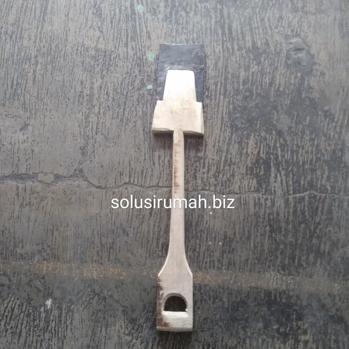 *****] LEMPAK KAYU CUCUK LURUS 14*85CM SEKOP TANAH LINGGIS PUCUK LEBAR