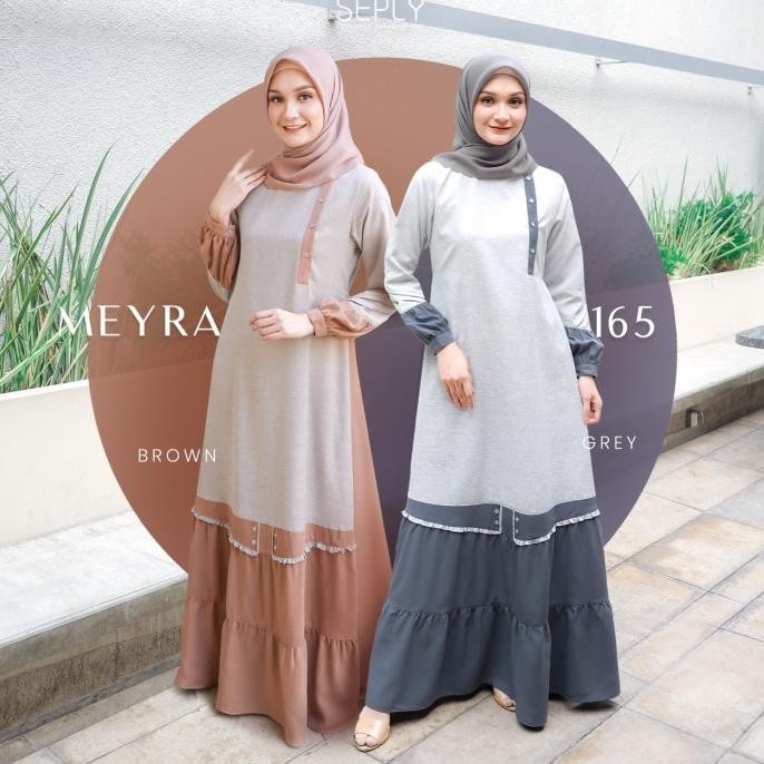 Ready Gamis Seply Meyra 165 Original