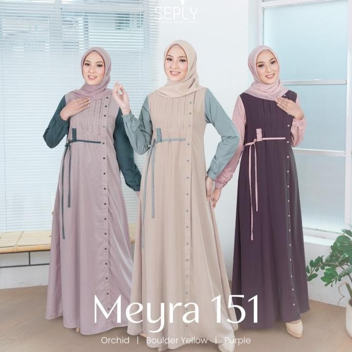 Ready Gamis Seply Meyra 151 Berkualitas