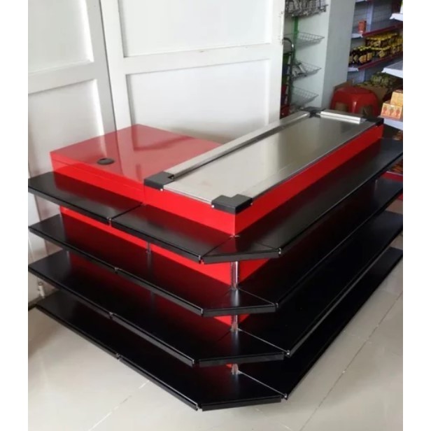 Meja Kasir Shelving . Meja Kasir Minimarket . Meja Kasir Toko