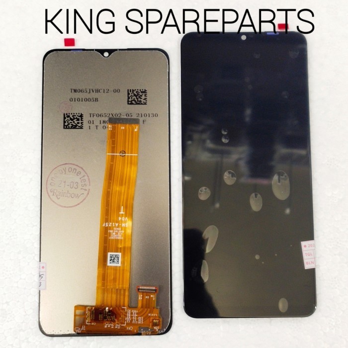 NEW SERIES LCD TOUCHSCREEN SAMSUNG GALAXY A12 A125 OLED 2 TTC TIPIS QUALITY ORIGINAL