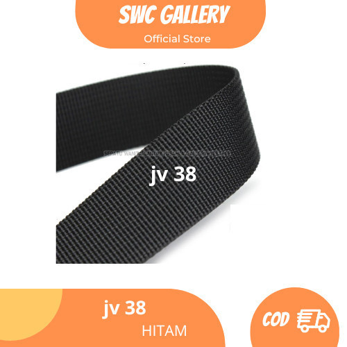 

Tali Webbing 3.8 cm Super Tebal / Pita Bisban / Bias Tape Rope JV Roll