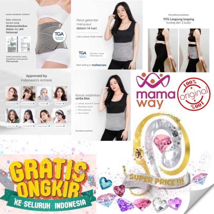 Price - Korset Mamaway Nano Bamboo Postnatal Recovery