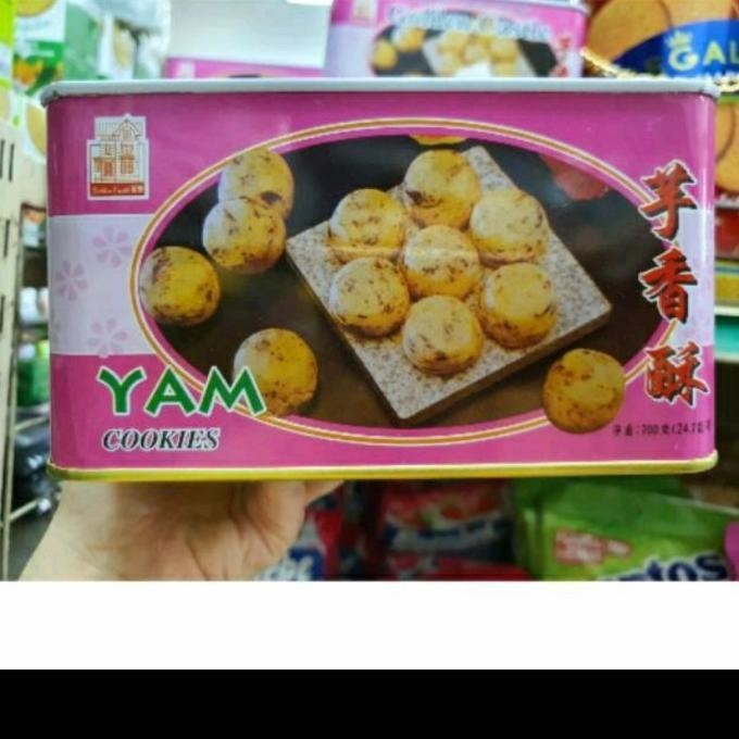 

yam cookies biskuit keladi TK