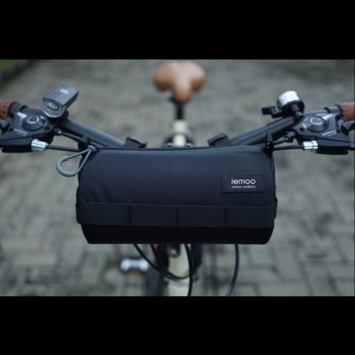 Tas Sepeda Tabung/Cylinder Handlebar Bag Iemoo Original