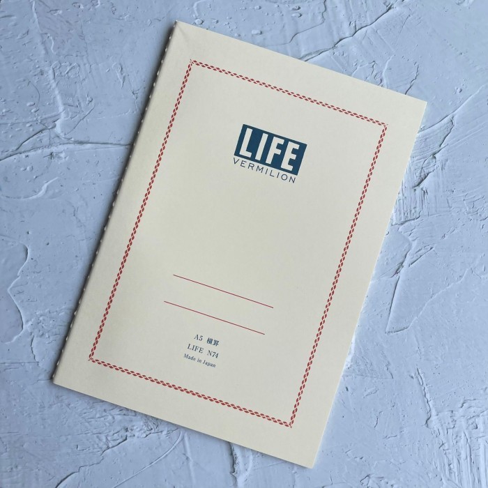 

Hemat Life Vermilion Fountain Pen Notebook A5 Bergaransi