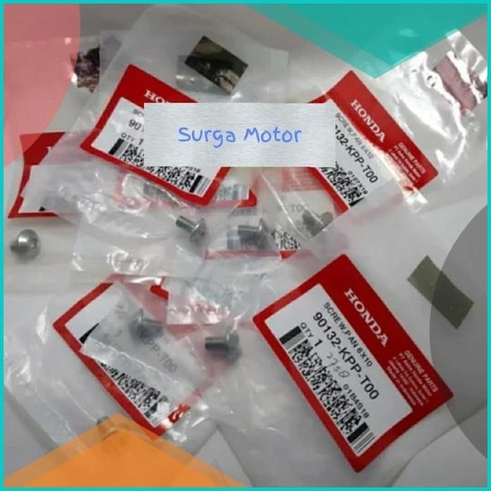 Baut Fairing Kunci L pendek screw pan 6 x 10 New CB CBR 150 150R ORI 1