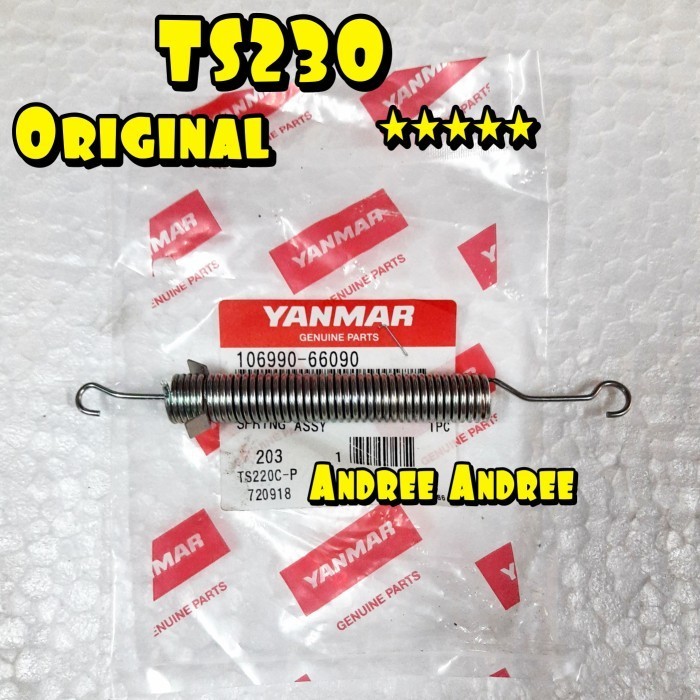 >*>*>*>*] TS-230 Spring Regulator Per Gas Yanmar TS230 TS 230 Original