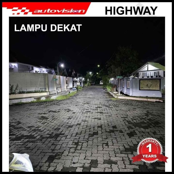 BEST DEAL LAMPU MOBIL LED D2S D2R D2Y AUTOVISION HIGHWAY PUTIH 6000K GRS 1 TAHUN 