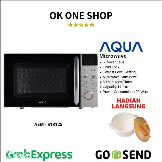 Terlaris Aqua Microwave 17 Liter Aem-S1812S Pengiriman Cepat